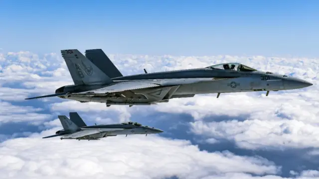 Dos F-18 españoles aerea Rumanía Ucrania
