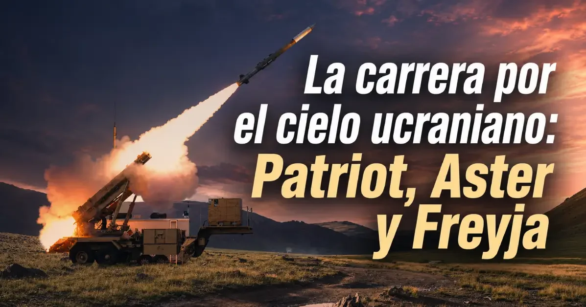 Imagen de portada: Ucrania explora una vía industrial propia para reforzar su defensa aérea