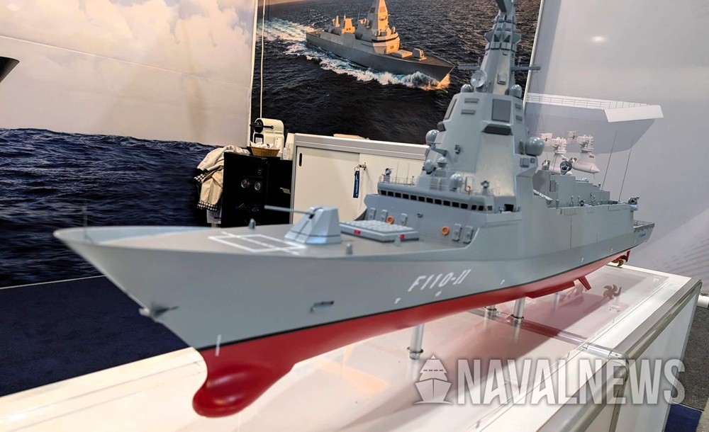 Imagen de portada: Navantia presenta una evolución de la F-110 con 64 celdas de lanzamiento vertical