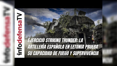 Imagen de portada: La artillería española en Letonia entrena el fuego y la supervivencia con M109A5 y radar Arthur