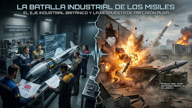 la batalla industrial de los misiles de largo alcance jarkov