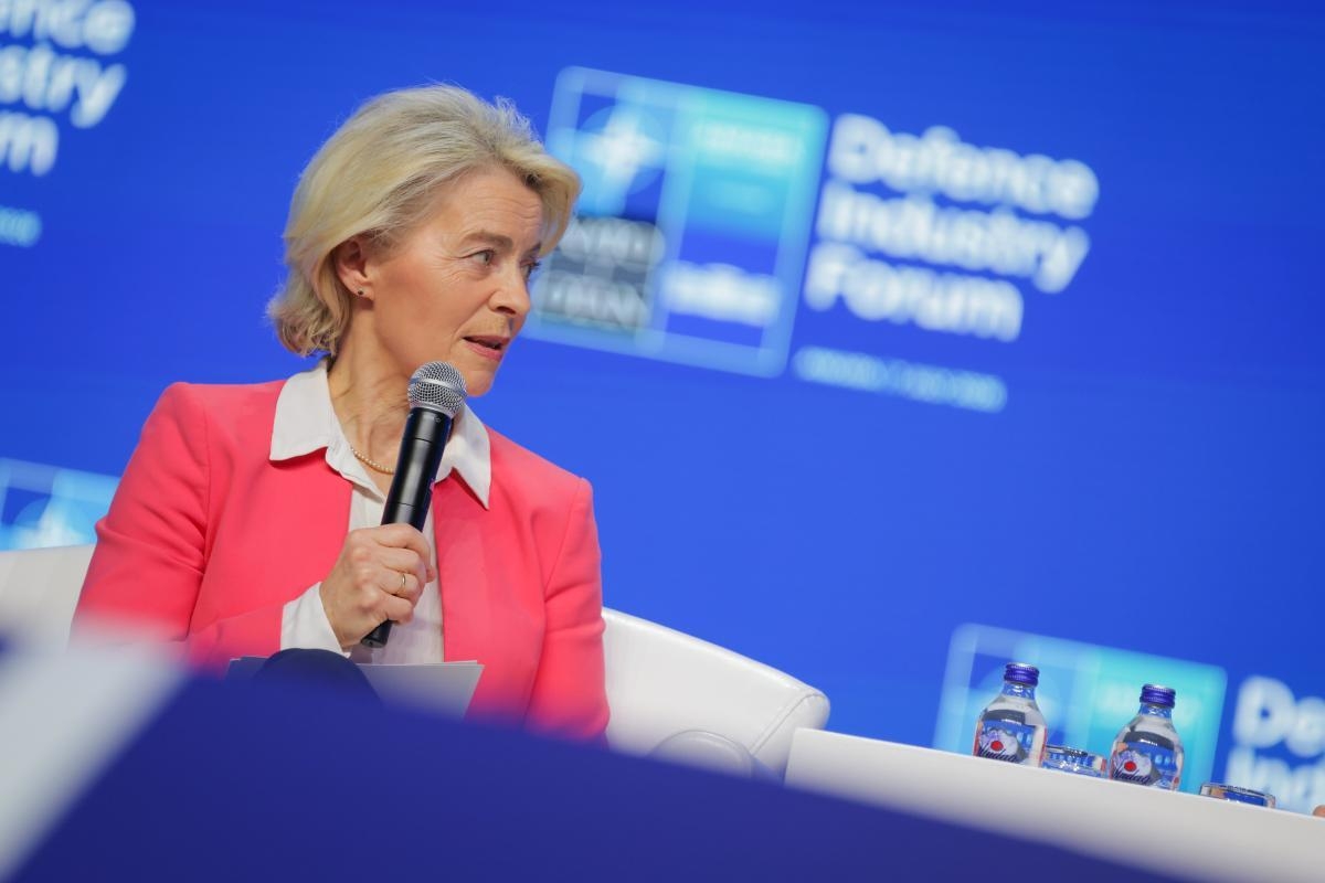 Imagen de portada: Von der Leyen impulsa con Ucrania el desarrollo del sistema antimisiles Freyja