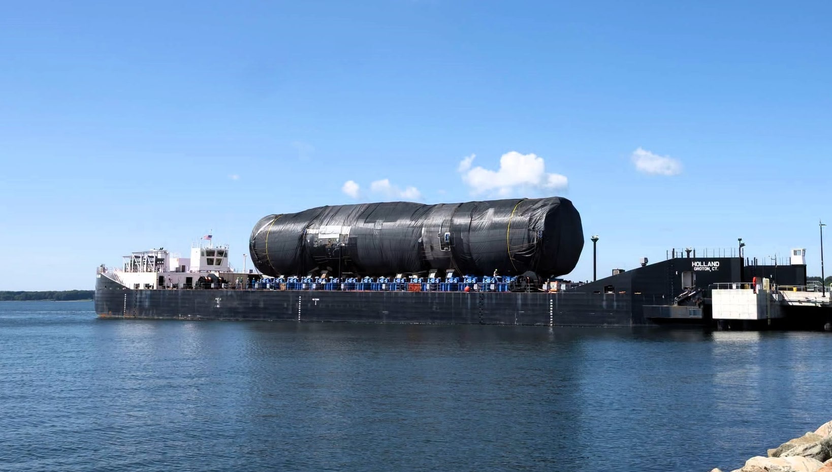 Imagen de portada: El primer módulo VPM para los submarinos Virginia Block V habría sido completado
