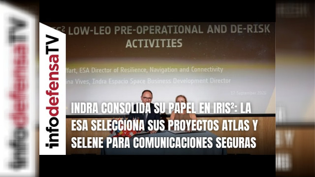 Imagen de portada: La ESA habría seleccionado los proyectos Atlas y Selene de Indra para avanzar hacia IRIS²