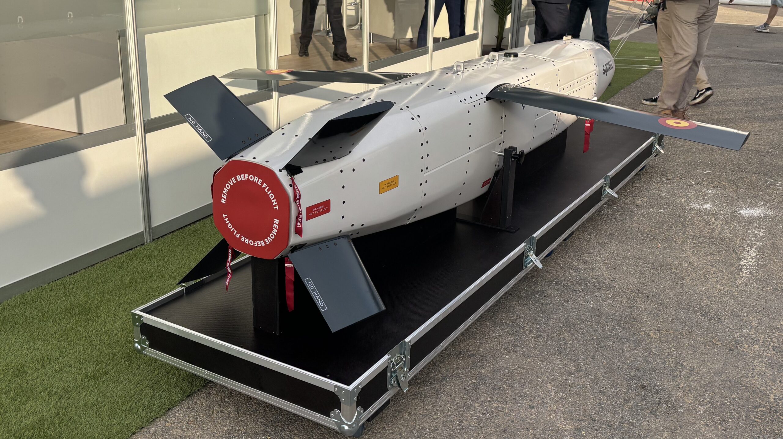 Imagen de portada: Squall, Sirtap y Tábano reflejan la amplitud del ecosistema no tripulado en UNVEX