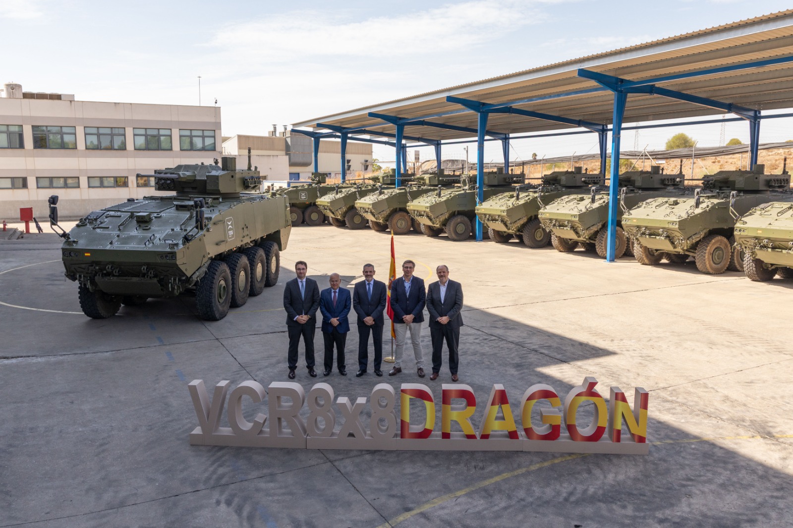 Imagen de portada: Tess Defence habría alcanzado las 100 entregas del VCR 8x8 Dragón al Ejército de Tierra