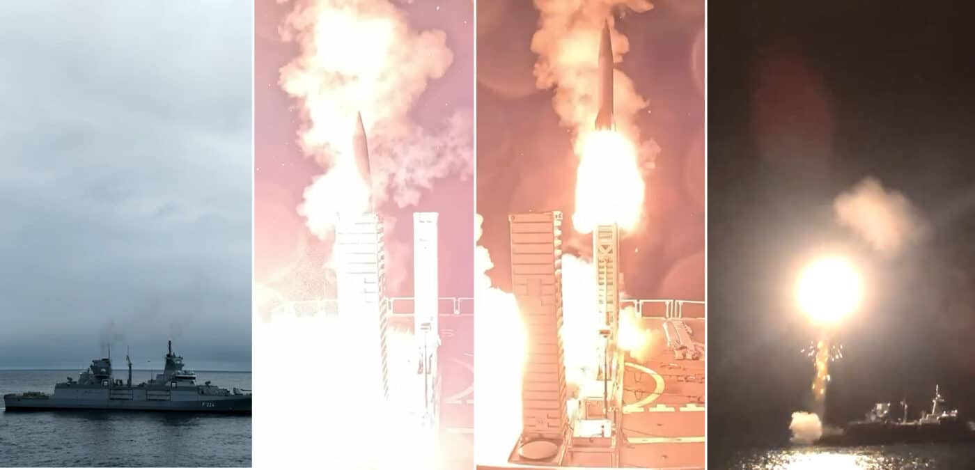 Imagen de portada: La Marina alemana habría probado el misil balístico naval LORA de Israel Aerospace Industries