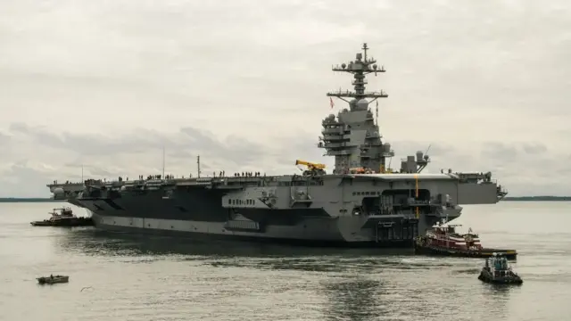 Imagen de portada: HII anuncia la aceptación preliminar del portaaviones nuclear John F. Kennedy (CVN 79)
