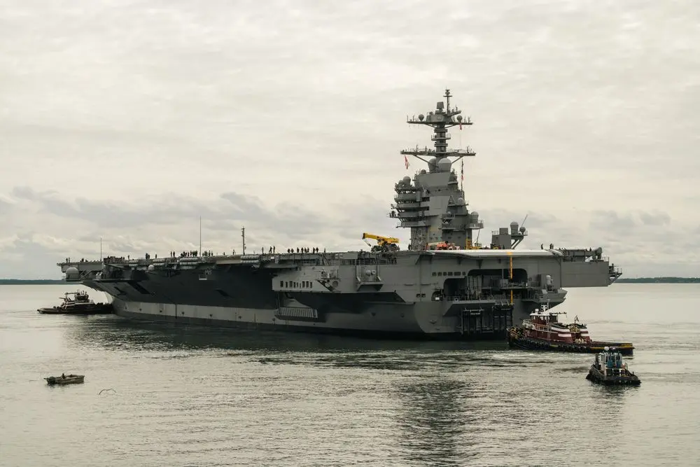 Imagen de portada: HII anuncia la aceptación preliminar del portaaviones nuclear John F. Kennedy (CVN 79)