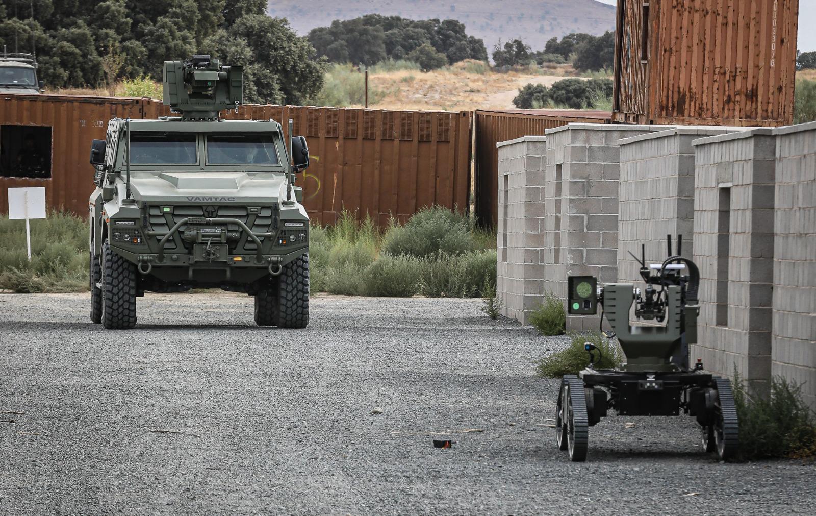 Imagen de portada: El Ejército de Tierra sitúa los UGV y la defensa antidrón entre sus prioridades tecnológicas