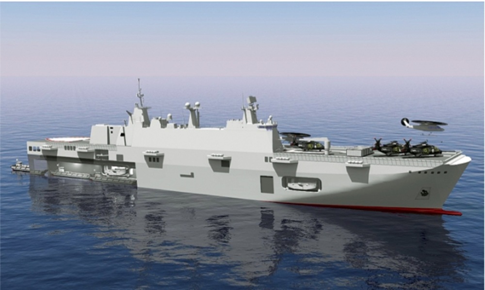 Imagen de portada: Navantia y L&T presentan una propuesta conjunta para cuatro buques anfibios de la India