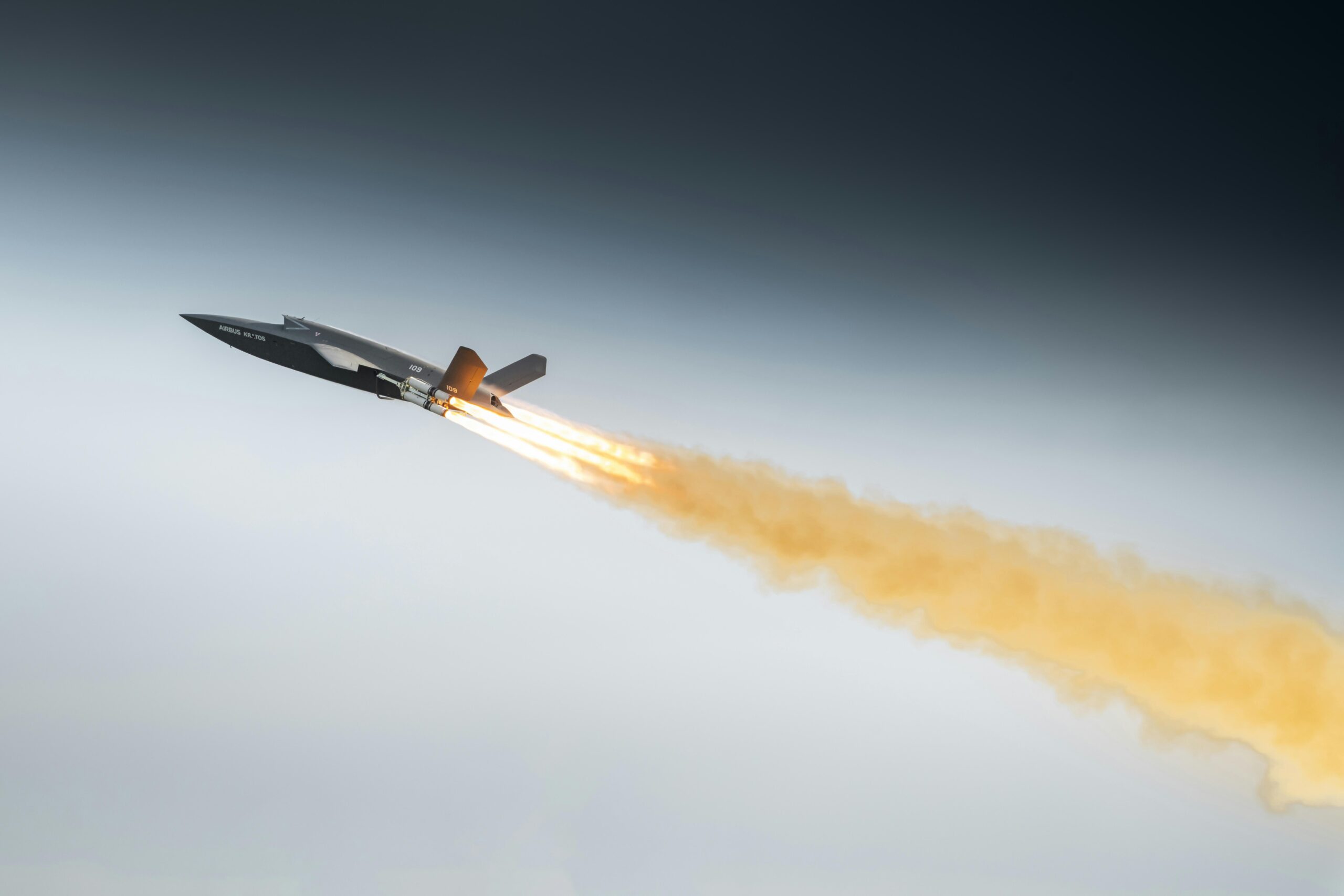 Imagen de portada: Airbus y Kratos completarían el primer vuelo europeo del U740 Valkyrie