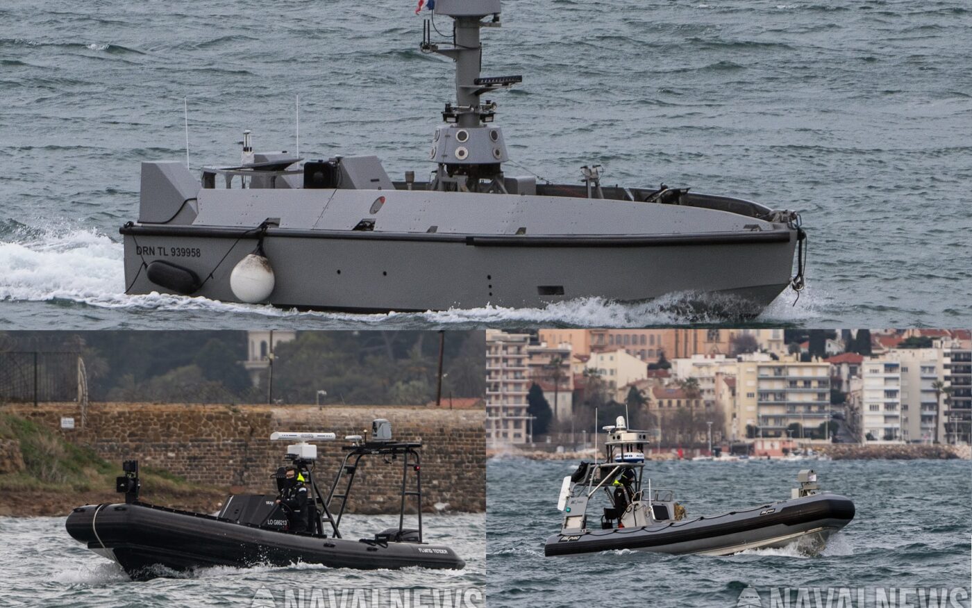 Imagen de portada: Francia habría preseleccionado tres equipos para sus drones de superficie armados DANAE