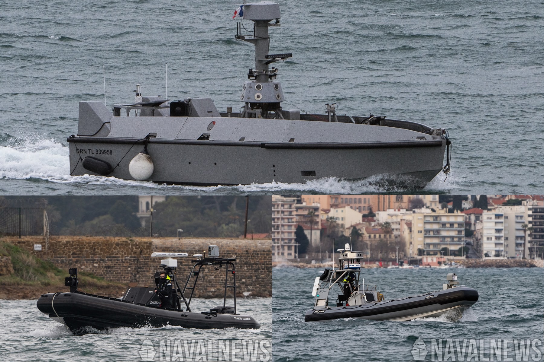 Imagen de portada: Francia habría preseleccionado tres equipos para sus drones de superficie armados DANAE