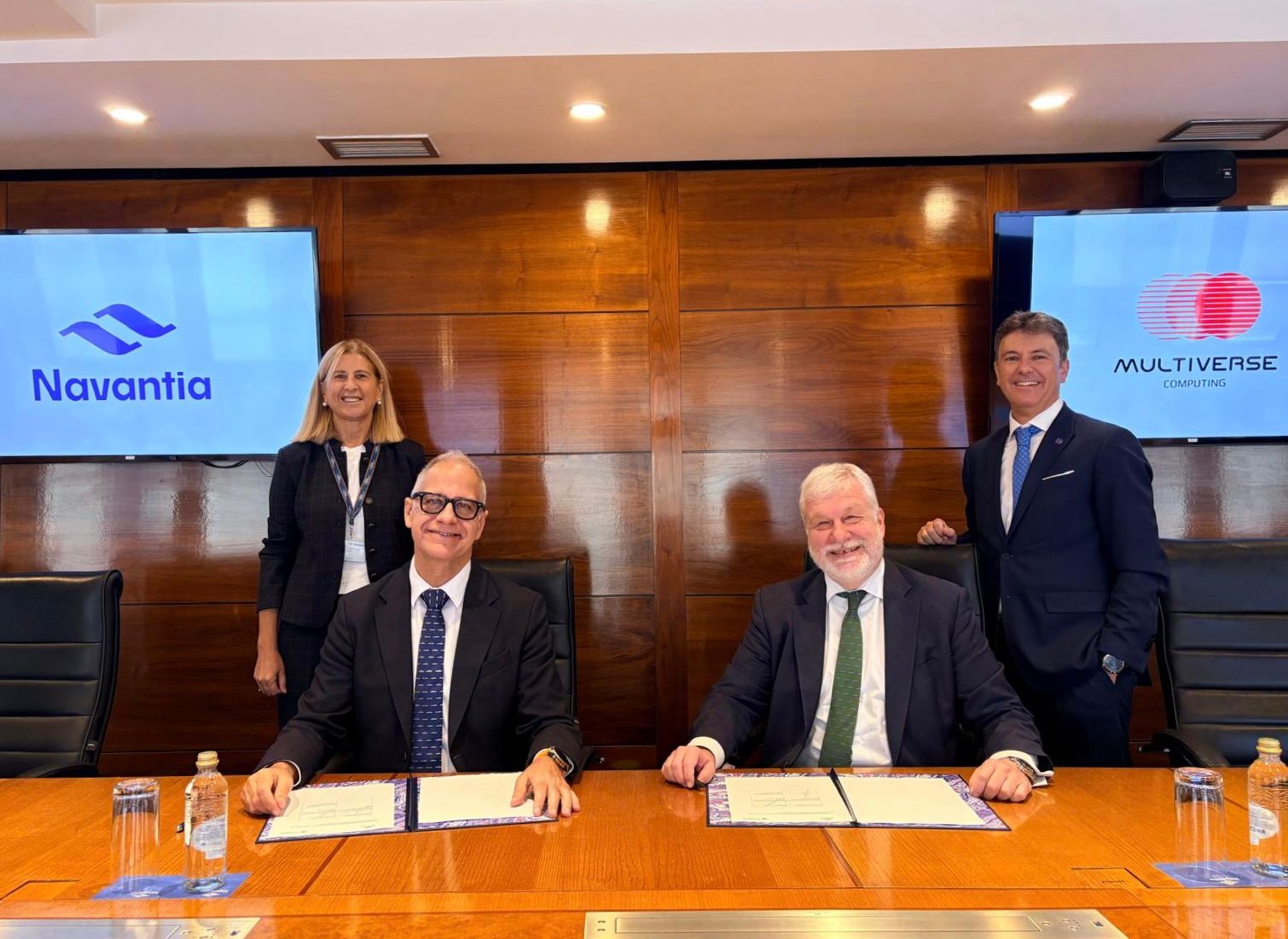 Imagen de portada: Navantia y Multiverse Computing habrían firmado un acuerdo para explorar IA en buques y submarinos