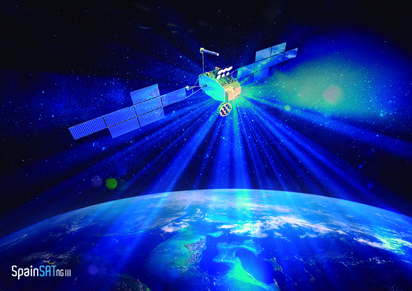 Imagen de portada: España reserva 492,2 millones para el desarrollo del satélite Spainsat NG-III y ajusta la financiación de PAZ 2