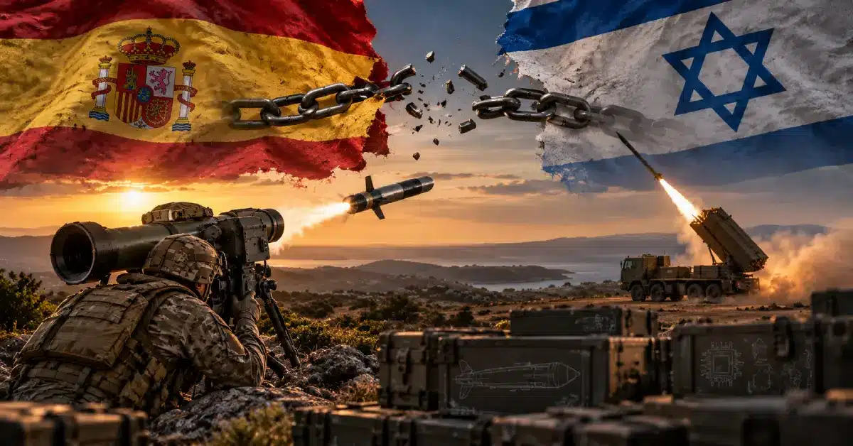 Imagen de portada: El posible embargo a Israel expone las dependencias tecnológicas de la defensa española